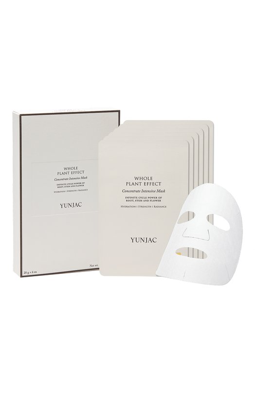 фото Интенсивная маска для лица whole plant effect concentrate intensive mask (6x20g) yunjac