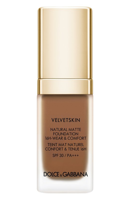 фото Матирующее тональное средство-флюид velvetskin, оттенок tan 420 (30ml) dolce & gabbana