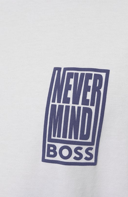 фото Хлопковая футболка boss