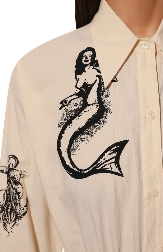 фото Хлопковое платье prada