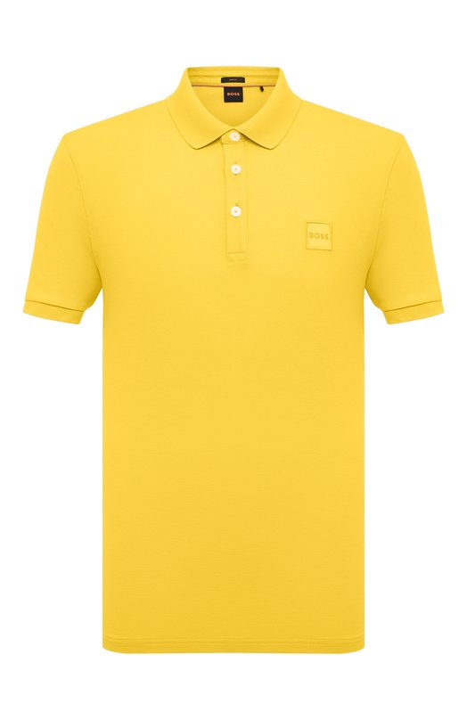 фото Хлопковое поло boss orange