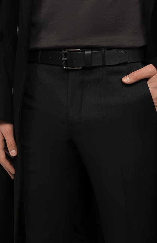 фото Кожаный ремень boss