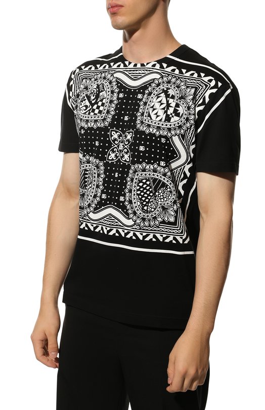 фото Хлопковая футболка dolce & gabbana