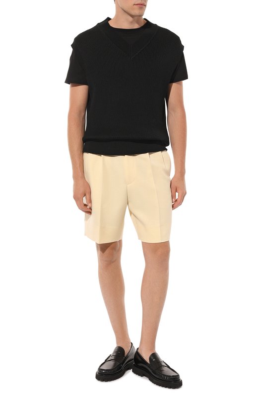 фото Шерстяные шорты gucci