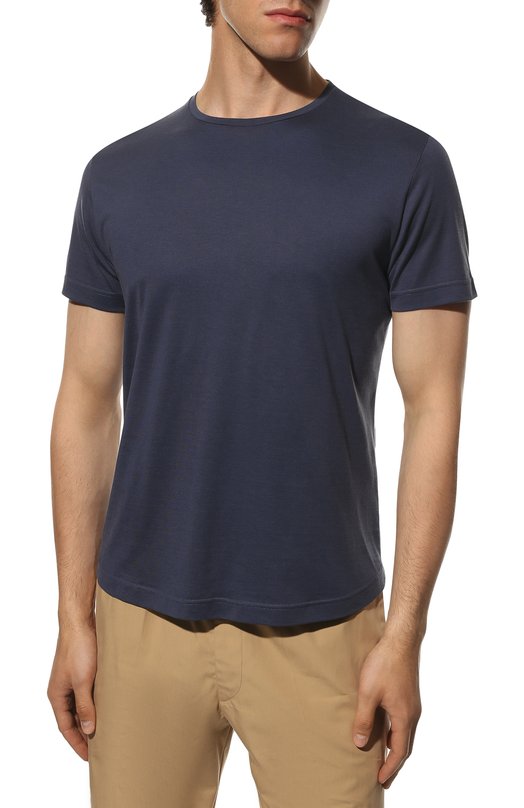 фото Футболка из шелка и хлопка loro piana