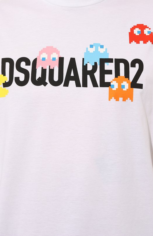 фото Хлопковая футболка dsquared2 x pac-man™ dsquared2