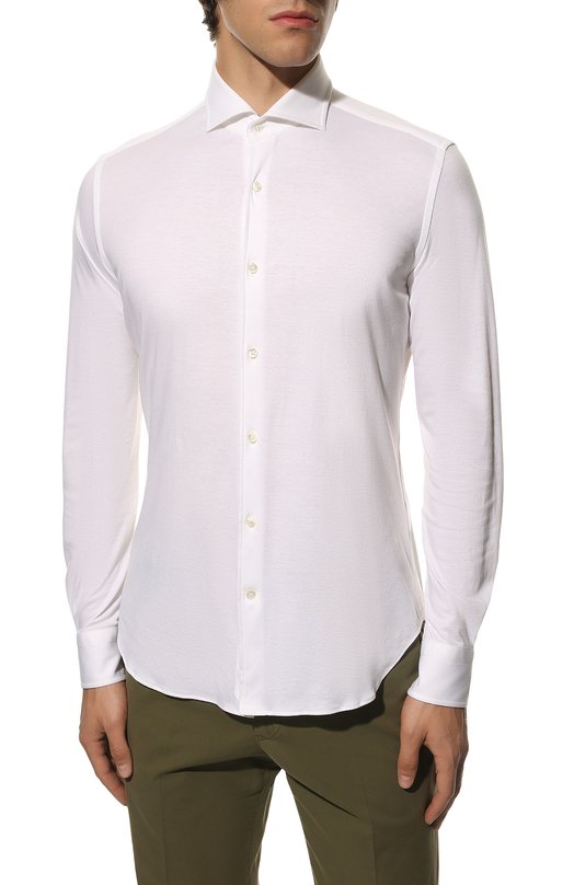 фото Хлопковая рубашка loro piana