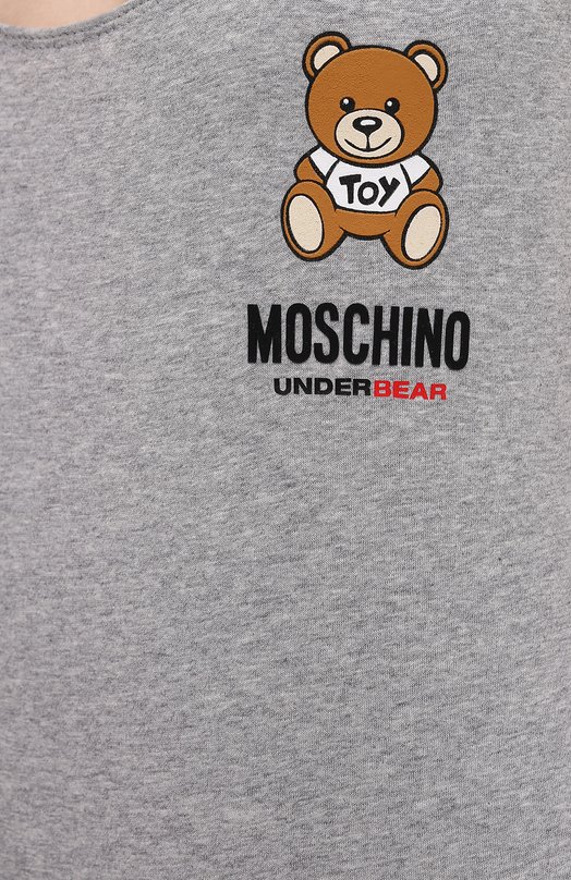 фото Хлопковое боди moschino