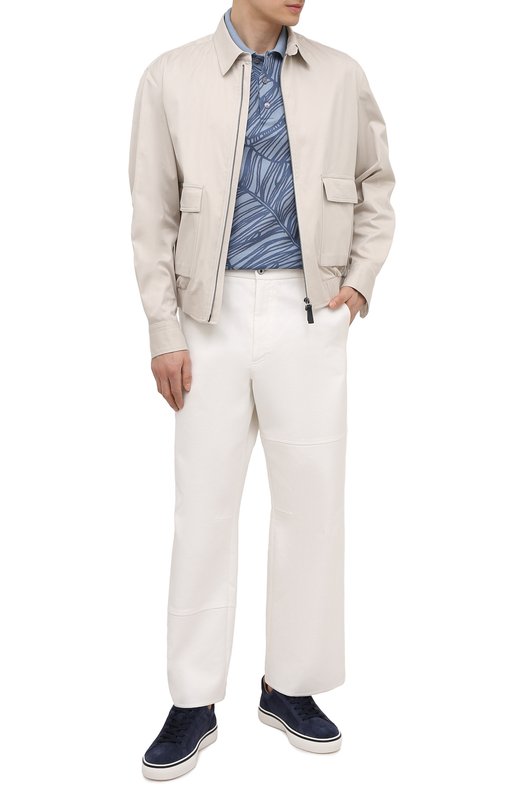 фото Хлопковое поло ermenegildo zegna