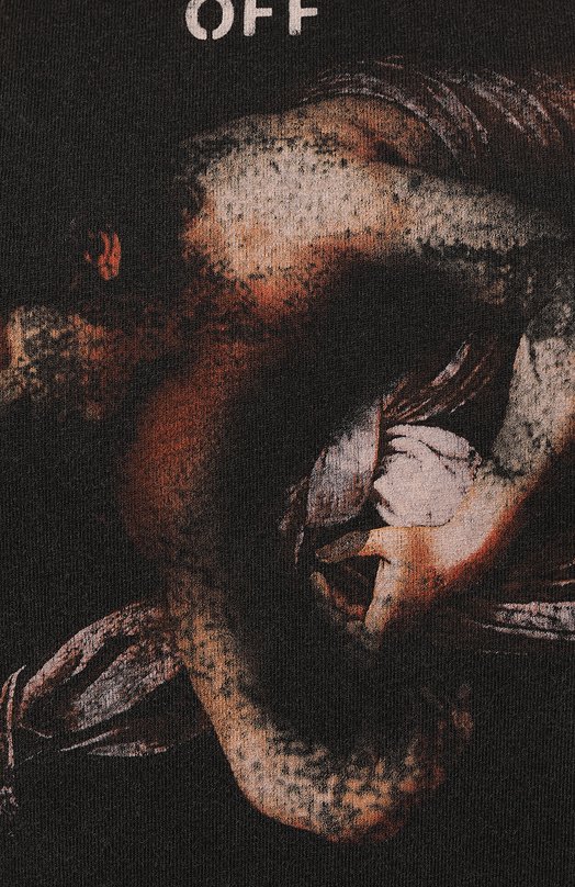 фото Хлопковая футболка off-white