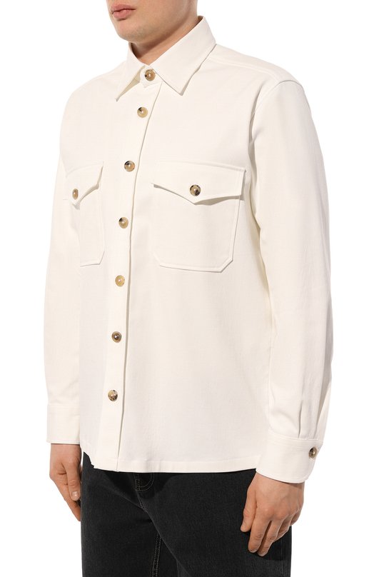 фото Рубашка из хлопка и вискозы windsor