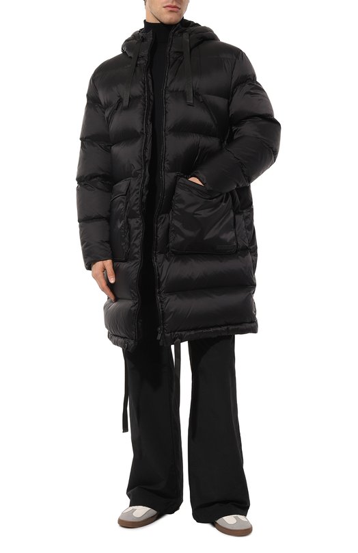 фото Утепленное пальто trussardi