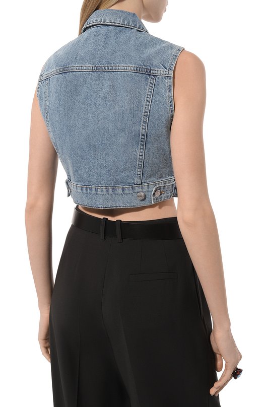 фото Джинсовый жилет m05ch1no jeans