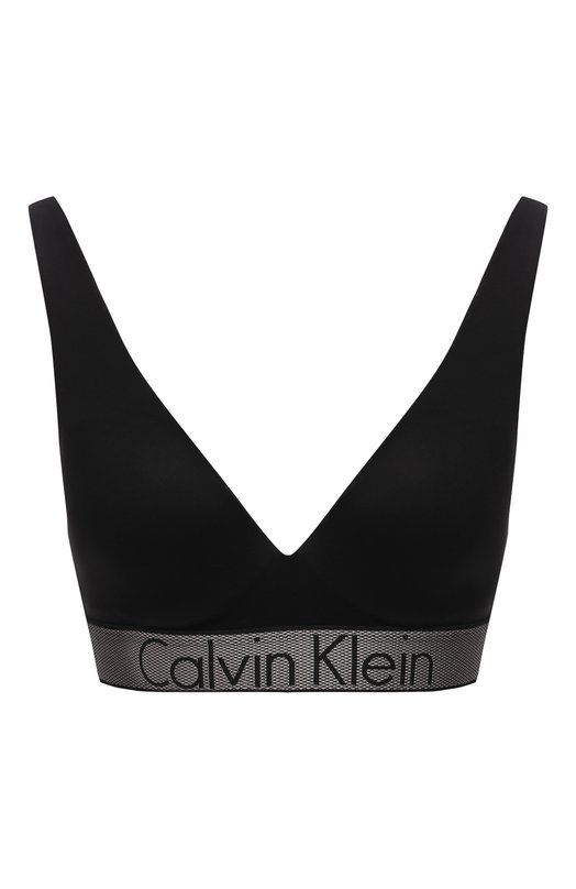 фото Треугольный бюстгальтер с логотипом бренда calvin klein