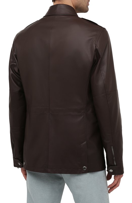 фото Кожаная куртка ralph lauren