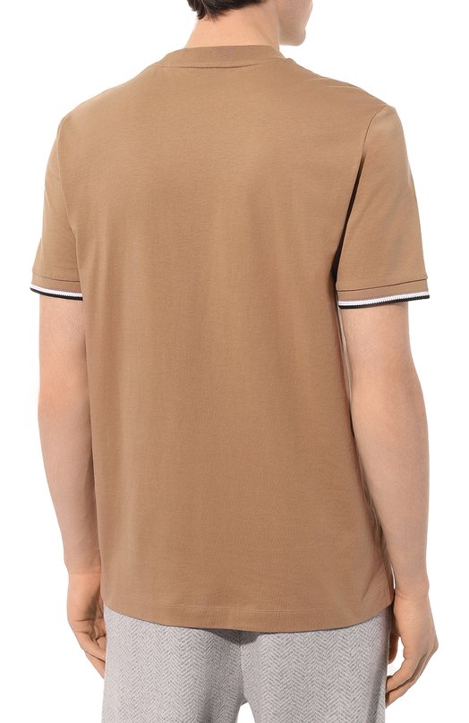 фото Хлопковая футболка boss