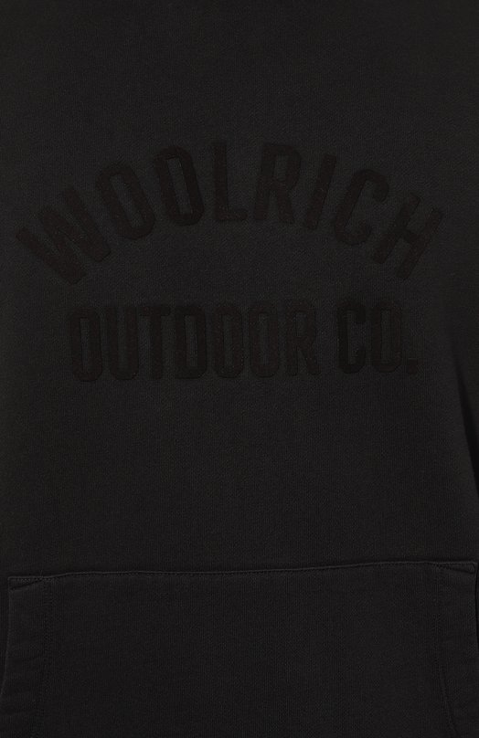 фото Хлопковое худи woolrich