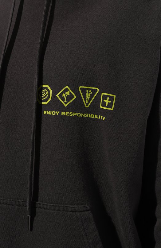 фото Хлопковое худи ksubi