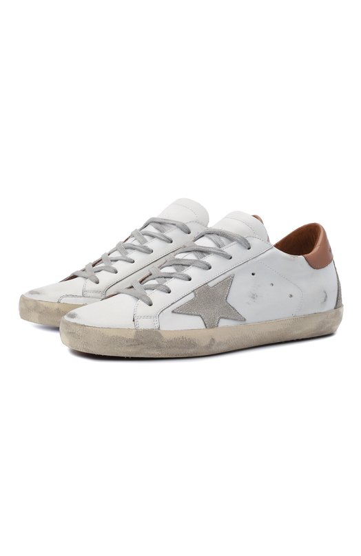 фото Кожаные кеды superstar golden goose deluxe brand