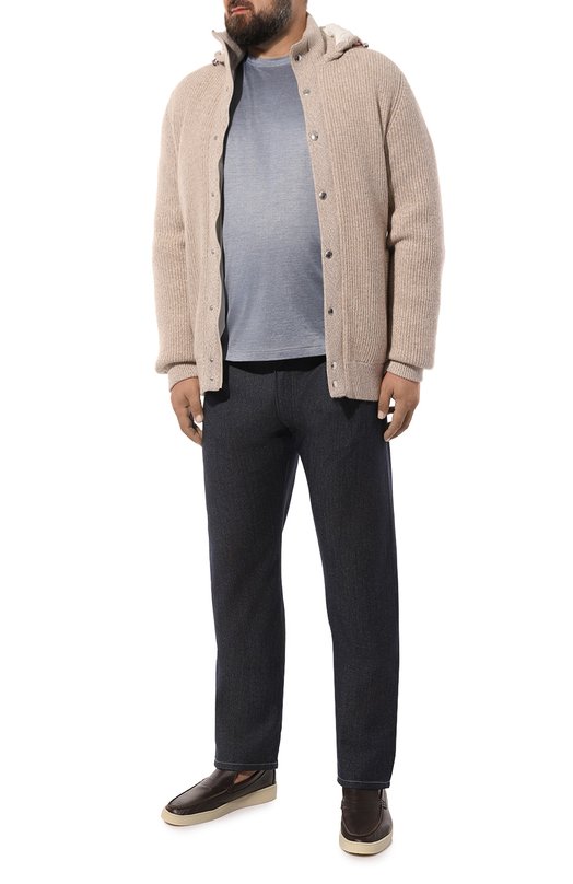 фото Пуховый бомбер brunello cucinelli