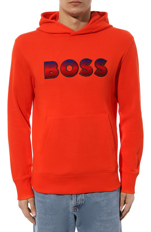 фото Хлопковое худи boss