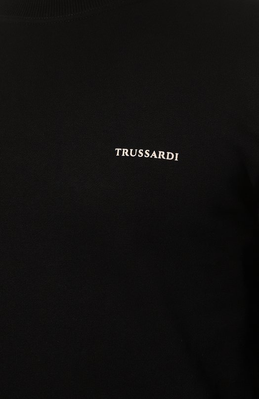 фото Хлопковый свитшот trussardi