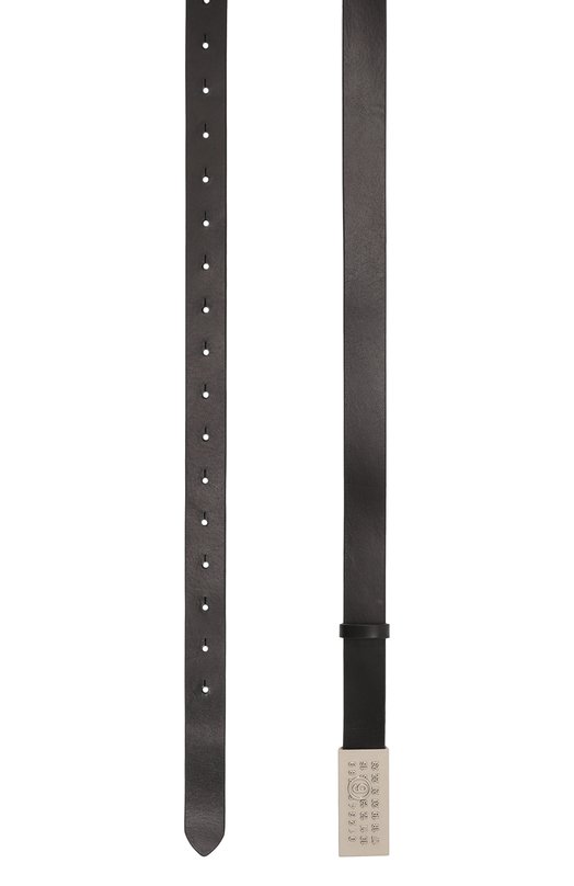 фото Кожаный ремень mm6