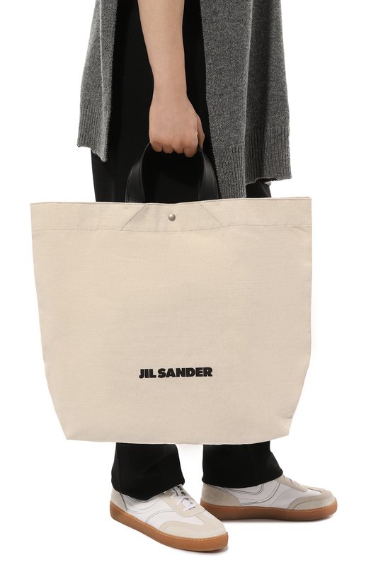 фото Текстильная сумка-шопер jil sander