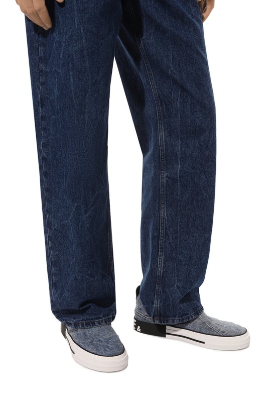 фото Текстильные слипоны custom 2.zero dolce & gabbana