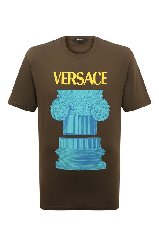 фото Хлопковая футболка versace