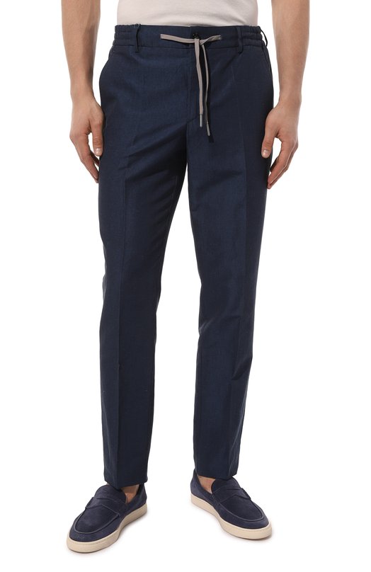 фото Брюки из хлопка и льна berwich