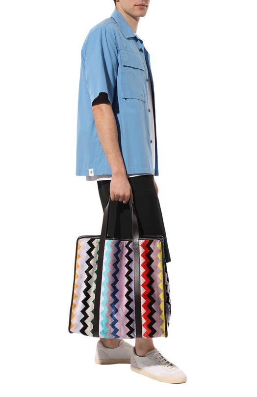 фото Текстильная пляжная сумка missoni