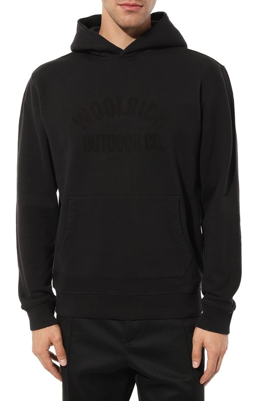 фото Хлопковое худи woolrich