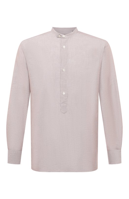 фото Рубашка изо льна и хлопка corneliani