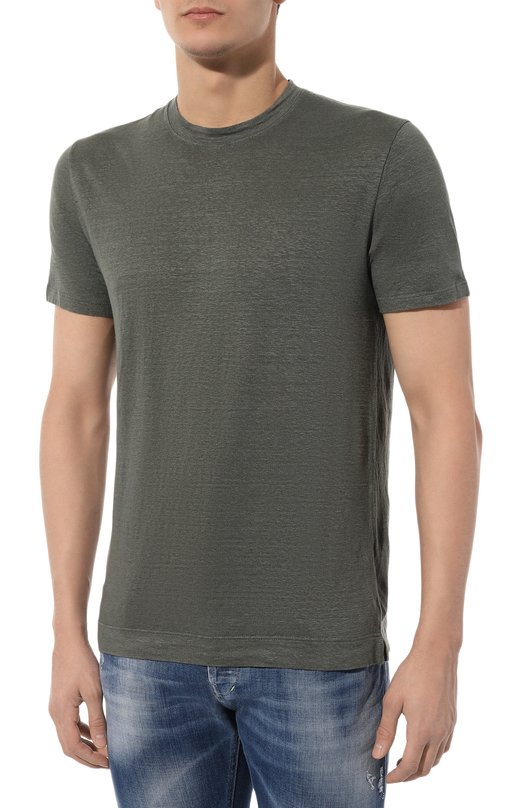 фото Льняная футболка fedeli