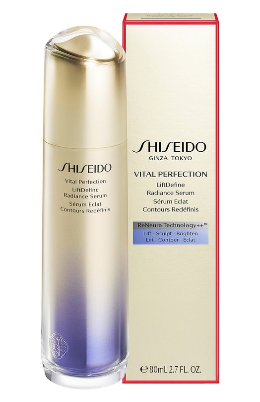 фото Моделирующая сыворотка для лифтинга и сияния кожи vital perfection (80ml) shiseido