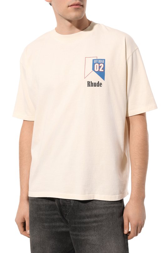 фото Хлопковая футболка rhude