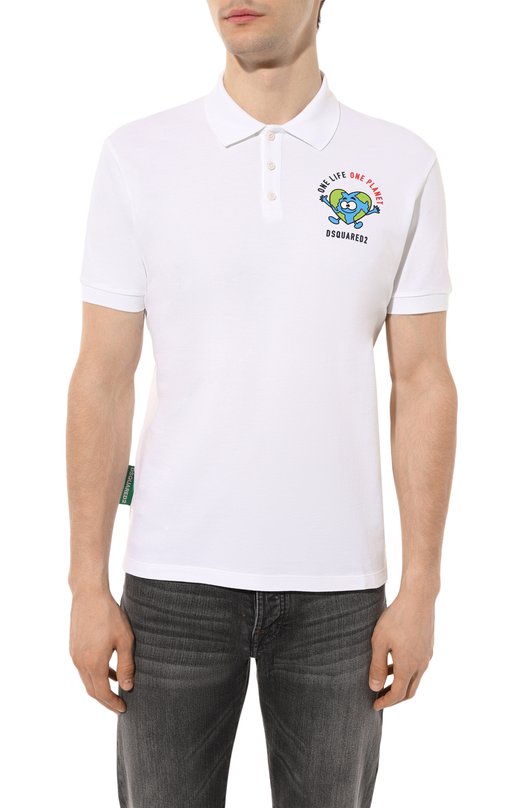фото Хлопковое поло dsquared2