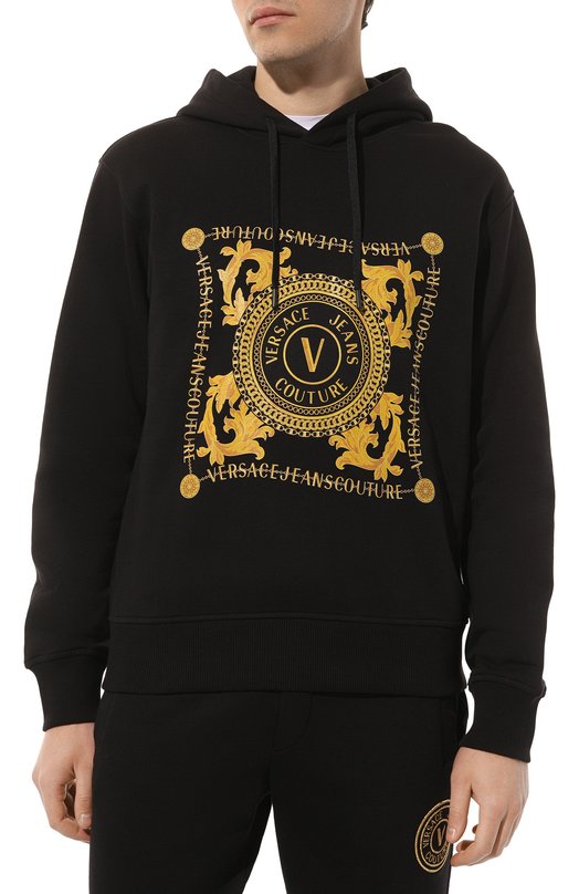 фото Хлопковое худи versace jeans couture