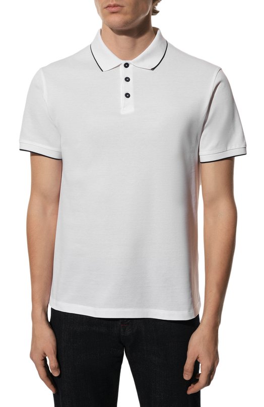 фото Хлопковое поло giorgio armani