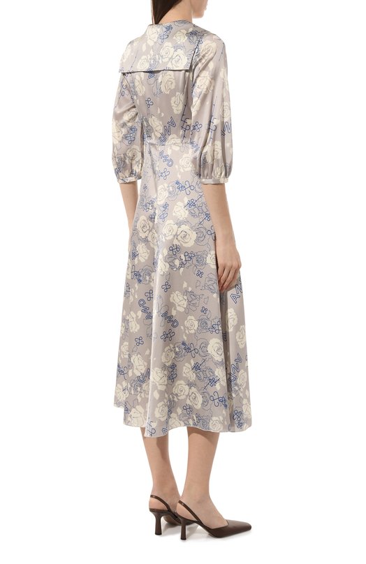 фото Шелковое платье and the brand