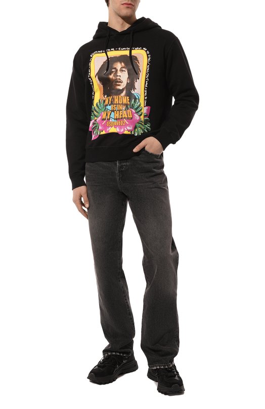 фото Хлопковое худи dsquared2