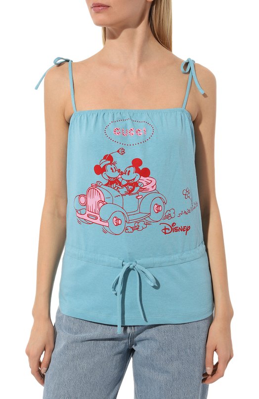 фото Хлопковый топ disney x gucci gucci