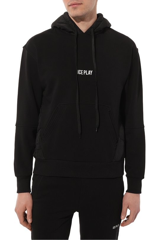 фото Комбинированное худи ice play