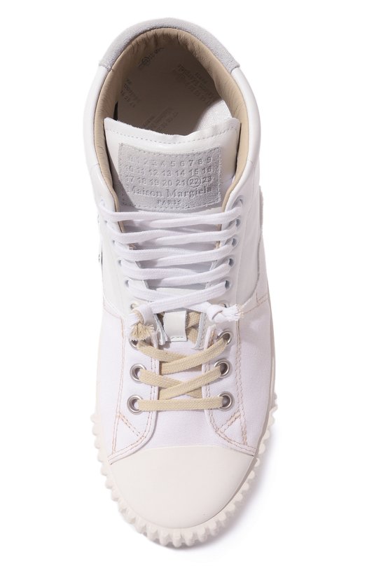 фото Комбинированные кеды maison margiela