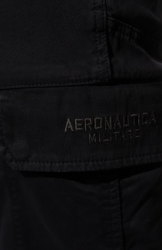 фото Хлопковые брюки-карго aeronautica militare