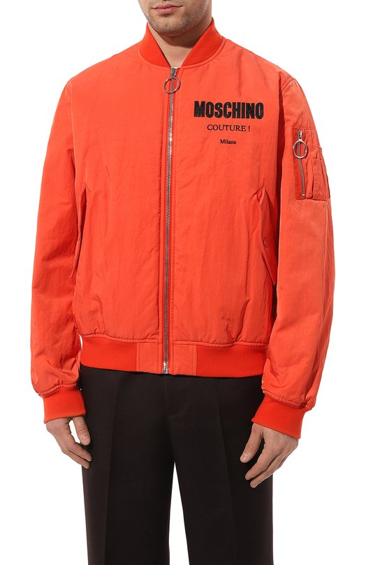 фото Утепленный бомбер moschino