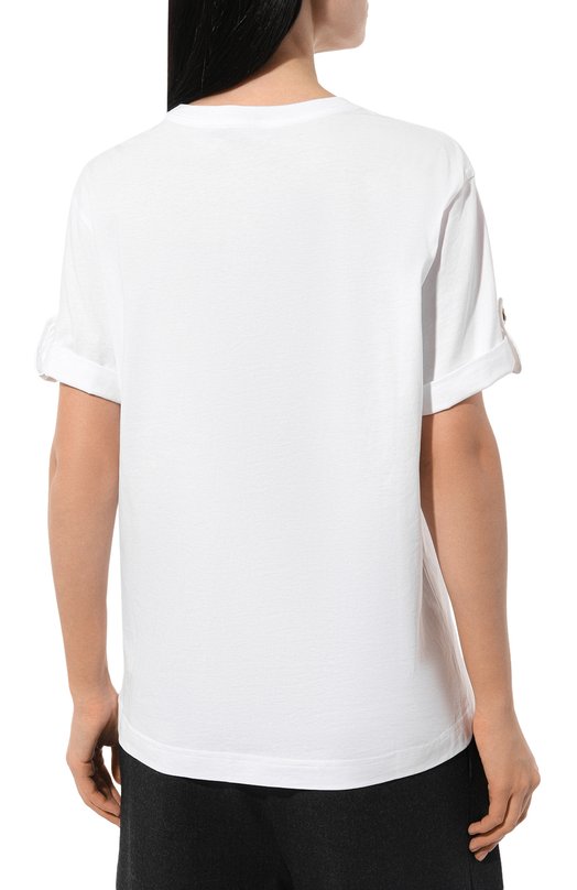 фото Хлопковая футболка escada sport