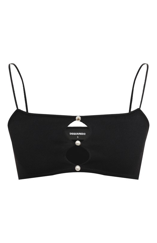 фото Топ из вискозы dsquared2