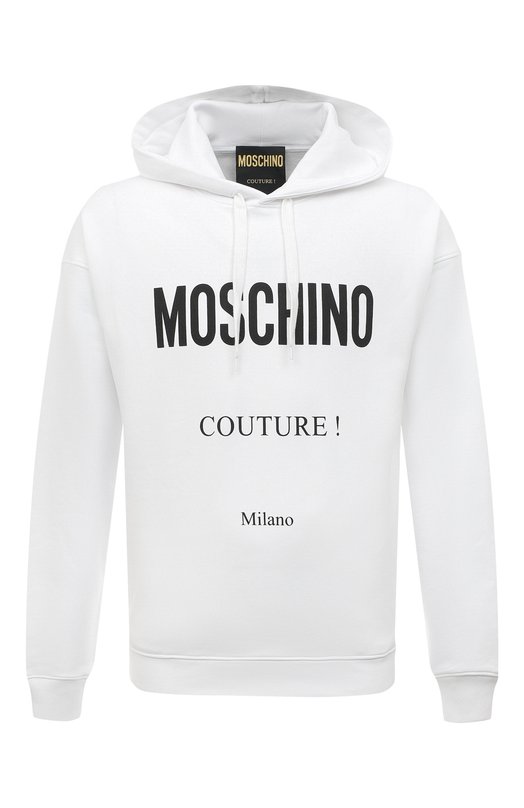 фото Хлопковое худи moschino